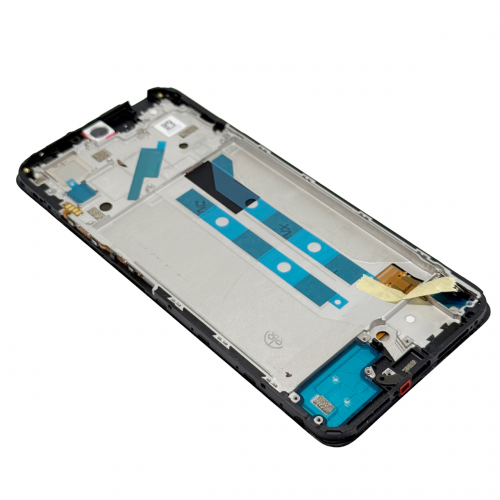 Оригинален Дисплей + Тъч Скрийн + Рамка за Xiaomi Redmi Note 11 Pro (4G/5G) / Redmi Note 12 Pro 4G / Poco X4 Pro 5G (2022) - Service Pack -
