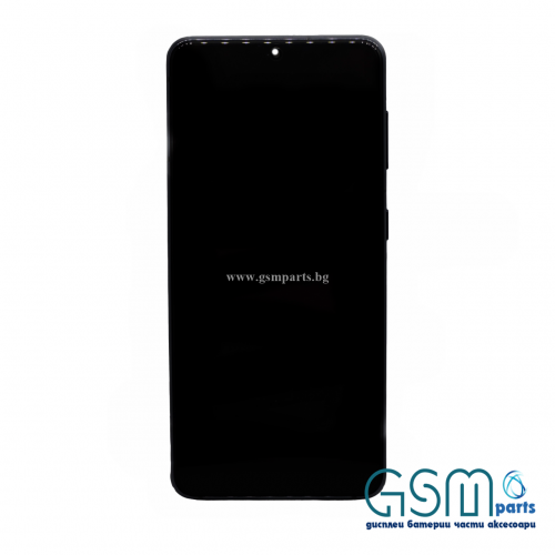 Оригинален Дисплей + Тъч Скрийн + Рамка за Samsung Galaxy S21 - Service Pack - Gray/Сив (Черен)