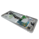 Оригинален Дисплей + Тъч Скрийн + Рамка за Samsung Galaxy S21 Ultra - Service Pack - Silver/Сребърен