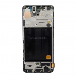 Оригинален Дисплей + Тъч Скрийн + Рамка за Samsung Galaxy A51 - service pack -