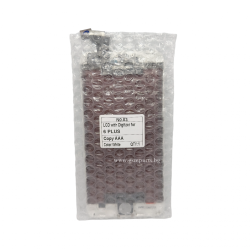 Дисплей + Тъч Скрийн за iPhone 6 Plus - White/Бял