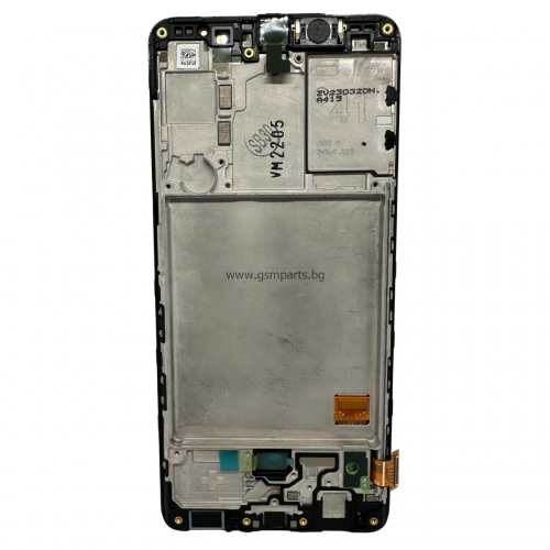 Оригинален Дисплей + Тъч Скрийн + Рамка за Samsung Galaxy A41 - service pack -