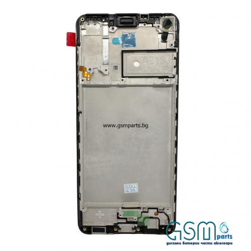 Дисплей + Тъч Скрийн + Рамка за Samsung Galaxy A21s (SM-A217) - Service Pack Box -