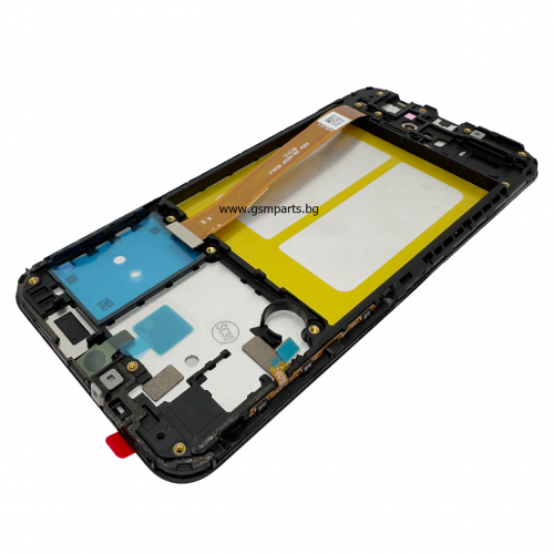 Дисплей + Тъч Скрийн + Рамка за Samsung Galaxy A20e - (SM-A202) - Service Pack Box -