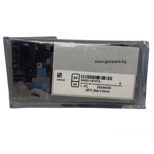 Оригинален Дисплей + Рамка за Samsung Galaxy A70 - Service Pack -