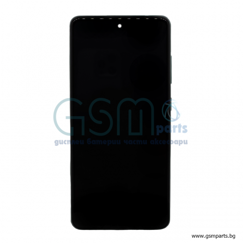 Оригинален Дисплей + Тъч Скрийн + Рамка за Samsung Galaxy A52s - service pack - Green/Зелен