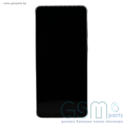 Оригинален Дисплей + Тъч Скрийн + Рамка за Samsung Galaxy A33 5G - Service Pack - White/Бял