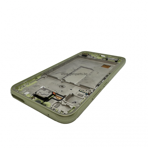 Оригинален Дисплей + Тъч Скрийн + Рамка за Samsung Galaxy A34 5G - Service Pack - Green/Зелен
