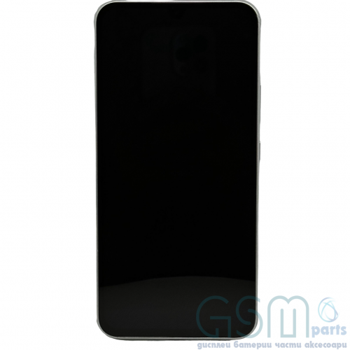 Оригинален Дисплей + Тъч Скрийн + Рамка за Samsung Galaxy A34 5G - Service Pack - Silver/Сив
