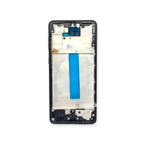 Дисплей + Тъч Скрийн + Рамка за Samsung Galaxy A33 5G - Black/Черен - inCell