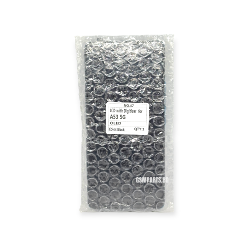 Дисплей + Тъч Скрийн + Рамка за Samsung Galaxy A53 - Black/Черен - Oled