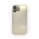 Оригинален Корпус за iPhone 13 Pro Max + лентов кабел бутони за включване и звук + NFC Модул за Безжично Зареждане - Gold/Златист - 2nd hand