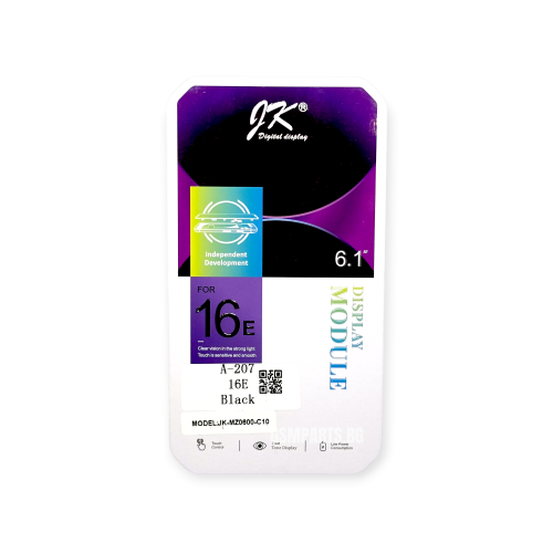 Дисплей + Тъч скрийн за iPhone 16e / 17e - inCell - JK