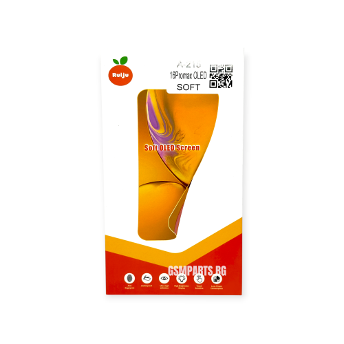 Дисплей + Тъч скрийн за iPhone 16 PRO MAX - SOFT OLED - RJ - 120Hz