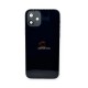 Оригинален Корпус за iPhone 12 + лентов кабел бутони за включване и звук + NFC Модул за Безжично Зареждане - Black/Черен - 2nd hand