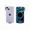 Оборудван Заден капак / Задно стъкло за iPhone 14 - Purple/Лилал
