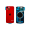 Оборудван Заден капак / Задно стъкло за iPhone 14 - Red/Червен