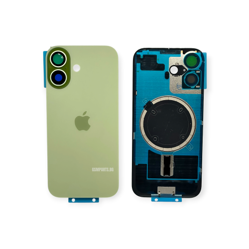 Оборудван Заден капак / Задно стъкло за iPhone 17 - Green/Зелен