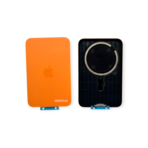 Оборудван Заден капак / Задно стъкло за iPhone 17 Pro Max - Orange/Оранжев