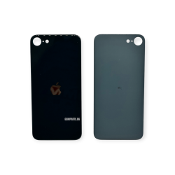 Заден капак / Задно стъкло за iPhone SE 2022 - Black/Черен