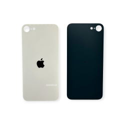 Заден капак / Задно стъкло за iPhone SE 2022 - White/Бял