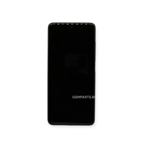 Дисплей + Тъч Скрийн + Рамка за Xiaomi Poco X3 Pro - Оригинал - Black/Черен (2nd hand)