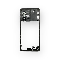 Среден борд / Средна рамка за Xiaomi Redmi Note 12 Pro 5G - Оригинал - Black/Черен