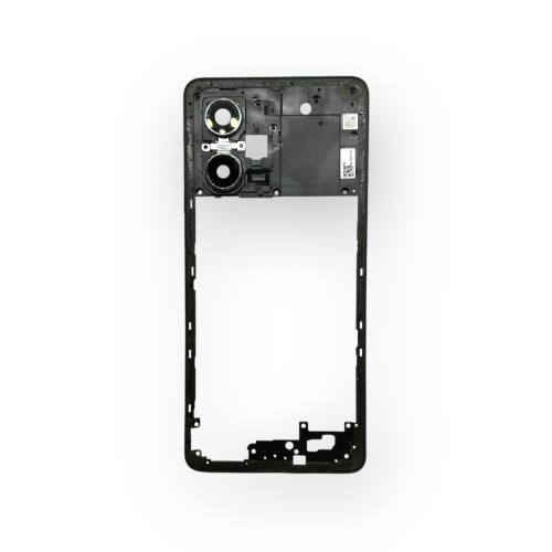 Среден борд / Средна рамка за Xiaomi Redmi Note 12 Pro 5G - Оригинал - Black/Черен