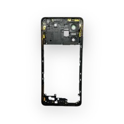 Среден борд / Средна рамка за Xiaomi Redmi Note 12 Pro 5G - Оригинал - Black/Черен