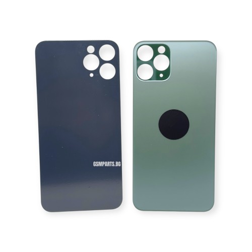 Заден капак / Задно стъкло за iPhone 11 Pro Max - Green/Зелен