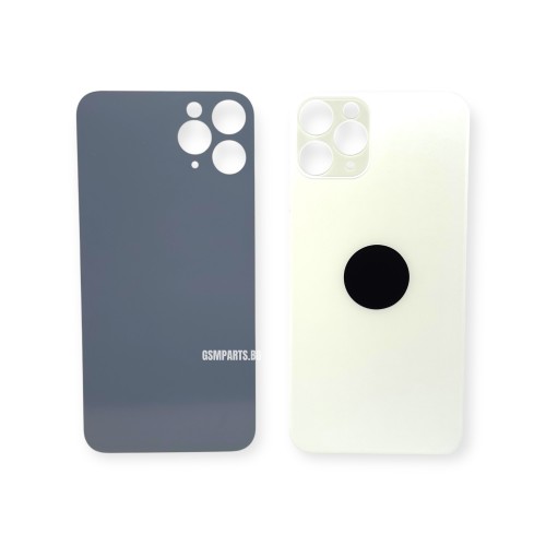 Заден капак / Задно стъкло за iPhone 11 Pro - White/Бял