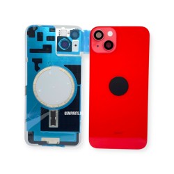 Оборудван Заден капак / Задно стъкло за iPhone 14 Plus - Red/Червен