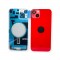 Оборудван Заден капак / Задно стъкло за iPhone 14 Plus - Red/Червен